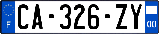 CA-326-ZY