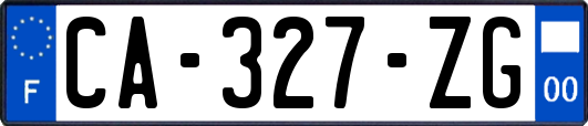 CA-327-ZG