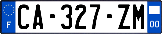 CA-327-ZM