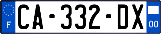 CA-332-DX