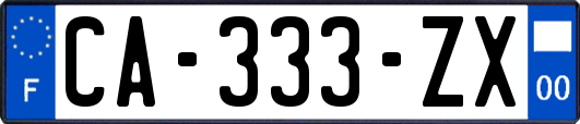 CA-333-ZX