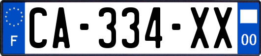CA-334-XX
