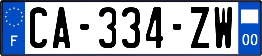 CA-334-ZW