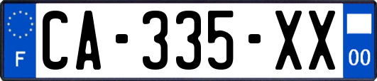 CA-335-XX