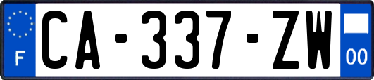 CA-337-ZW