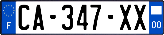 CA-347-XX