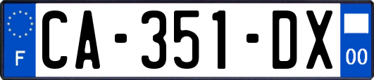 CA-351-DX