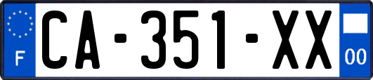 CA-351-XX