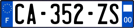 CA-352-ZS