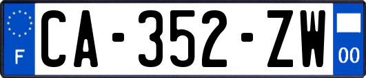 CA-352-ZW