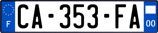 CA-353-FA