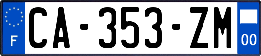 CA-353-ZM