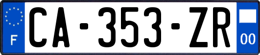 CA-353-ZR