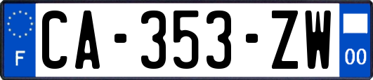 CA-353-ZW