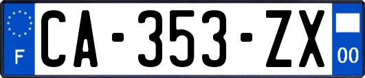 CA-353-ZX