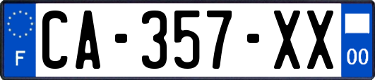 CA-357-XX