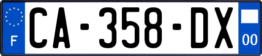 CA-358-DX