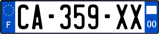 CA-359-XX