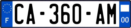 CA-360-AM