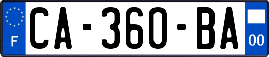 CA-360-BA