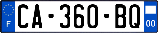 CA-360-BQ