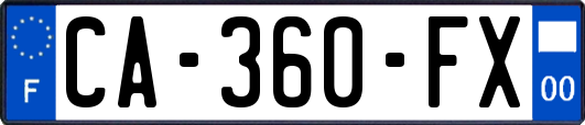 CA-360-FX