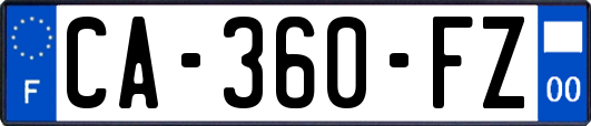 CA-360-FZ