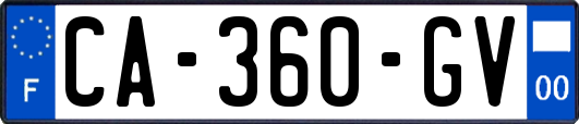 CA-360-GV