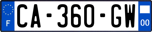 CA-360-GW