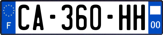 CA-360-HH