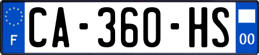 CA-360-HS