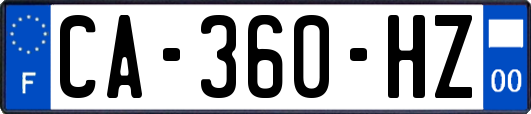 CA-360-HZ