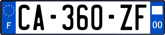 CA-360-ZF