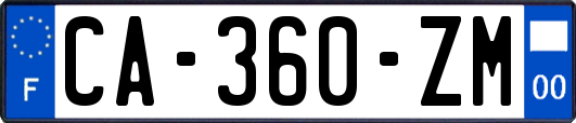 CA-360-ZM