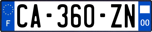 CA-360-ZN