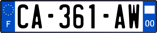 CA-361-AW