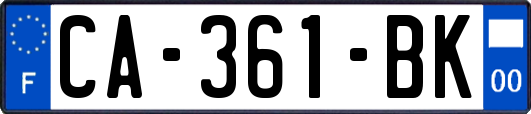 CA-361-BK