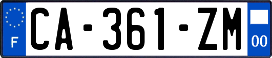 CA-361-ZM