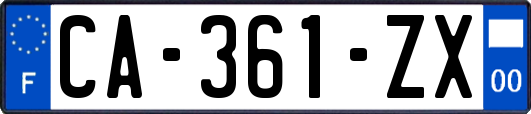 CA-361-ZX