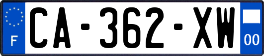 CA-362-XW