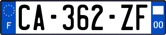 CA-362-ZF