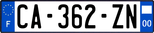 CA-362-ZN