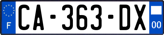 CA-363-DX