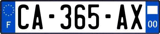 CA-365-AX