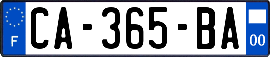 CA-365-BA