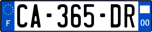 CA-365-DR