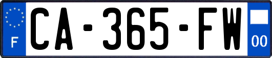 CA-365-FW
