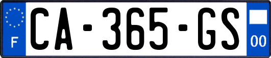 CA-365-GS