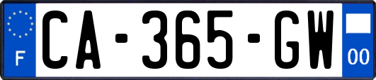 CA-365-GW