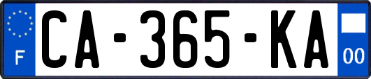 CA-365-KA